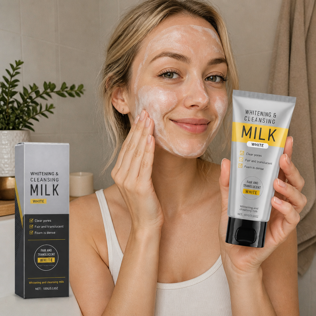 Hydrating Brightening Cleansing Milk with Niacinamide & Hyaluronic Acid