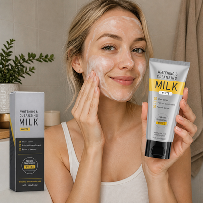 Hydrating Brightening Cleansing Milk with Niacinamide & Hyaluronic Acid