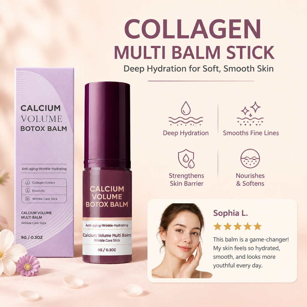 Collagen Multi Balm Stick – Deep Hydration for Soft, Smooth Skin