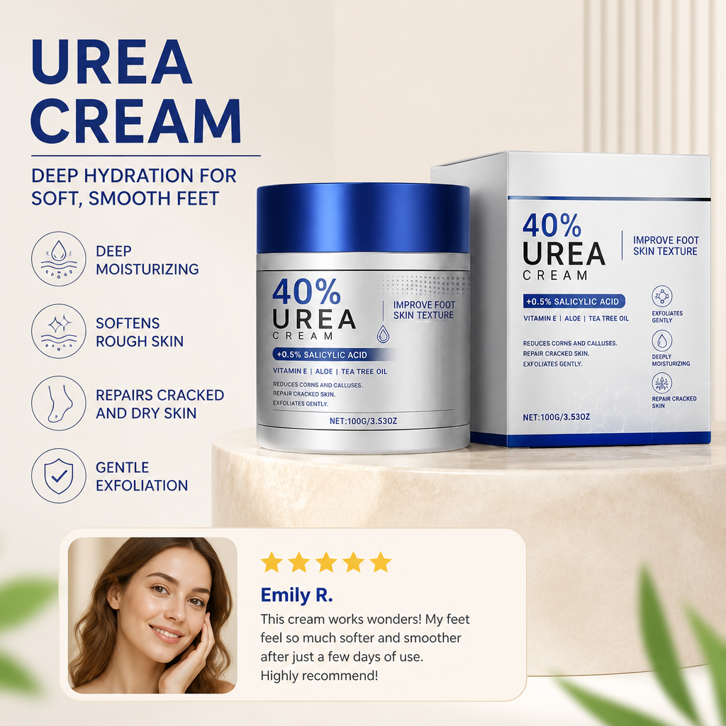 Urea Foot Repair Cream – Deep Hydration for Soft, Smooth Feet