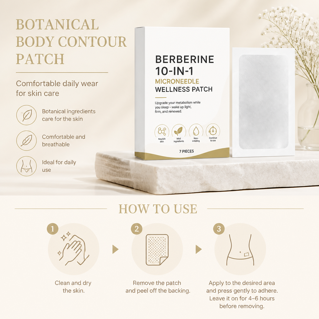 Botanical Body Contour Patch – Comfortable Daily Wear for Skin Care