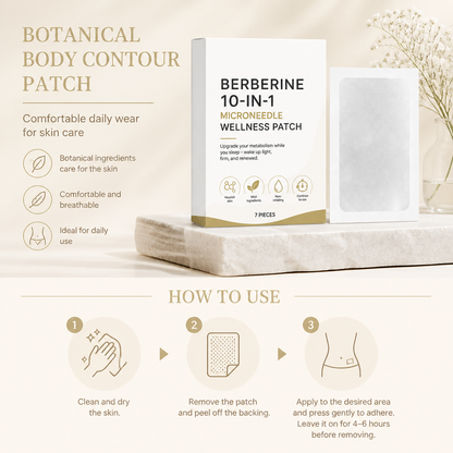 Botanical Body Contour Patch – Comfortable Daily Wear for Skin Care