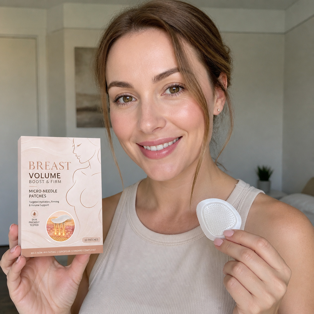 Firming Breast Care Patch with Ginger & Vitamin E for Smoother Skin