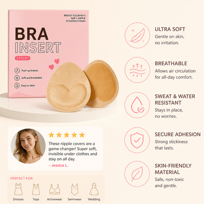 Invisible Cotton Nipple Covers – Soft, Comfortable Everyday Wear