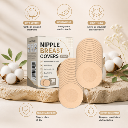Invisible Adhesive Nipple Covers – Lightweight Comfort for Smooth Coverage