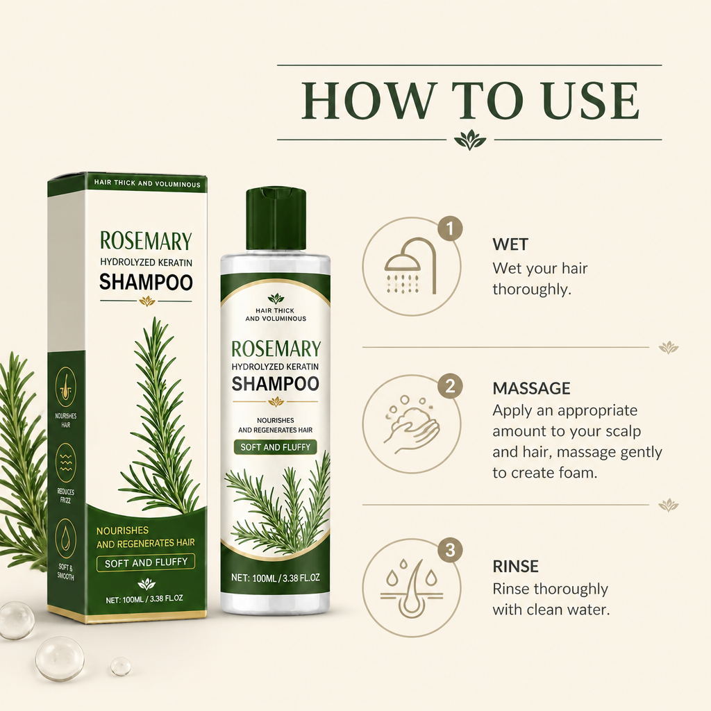 Rosemary Keratin Hair Mask – Nourishing Repair Care For Smooth Hair