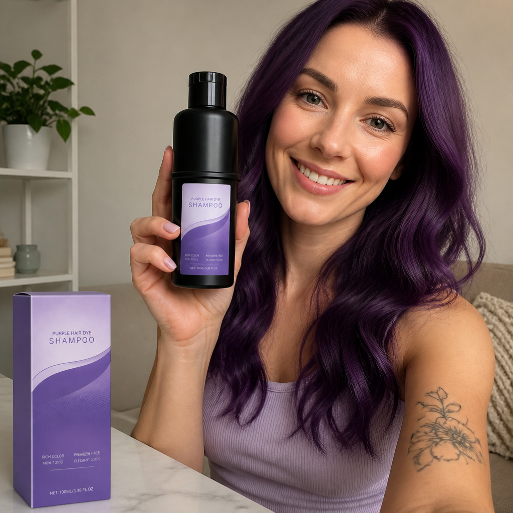 Black Sesame Color Care Shampoo – Natural-Looking Dark Hair Refresh