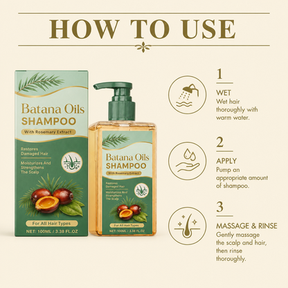 Rosemary Repair Shampoo – Nourishing Cleanse For Stronger-Looking Hair