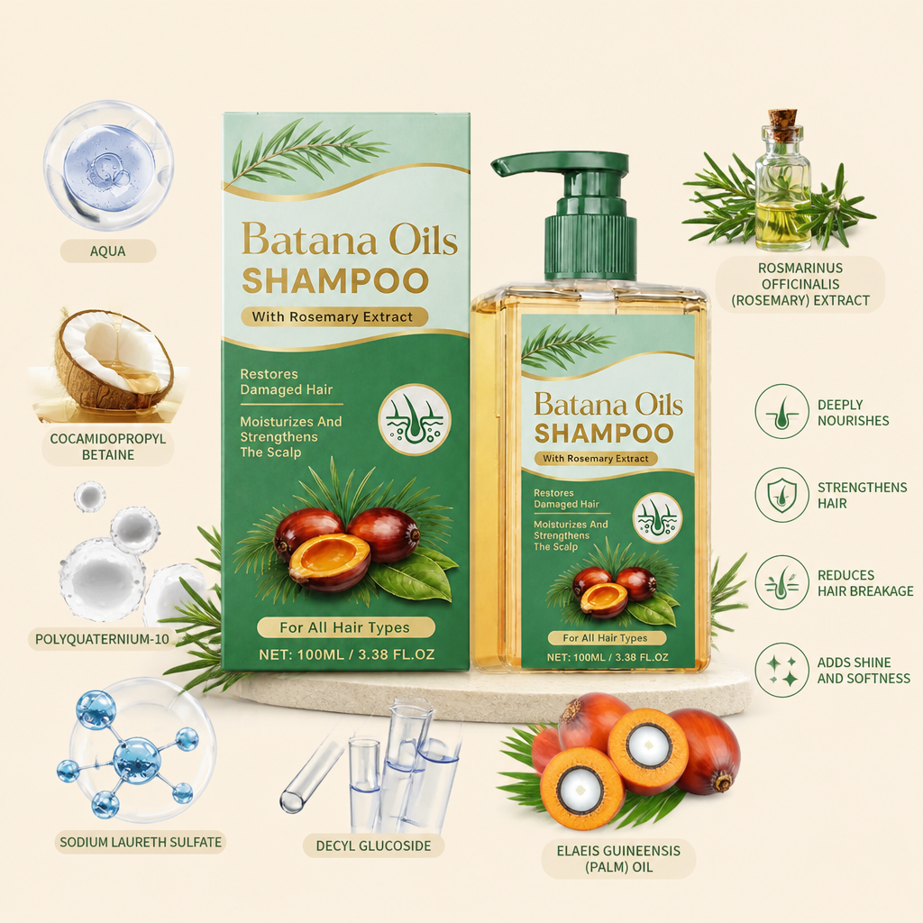 Rosemary Repair Shampoo – Nourishing Cleanse For Stronger-Looking Hair