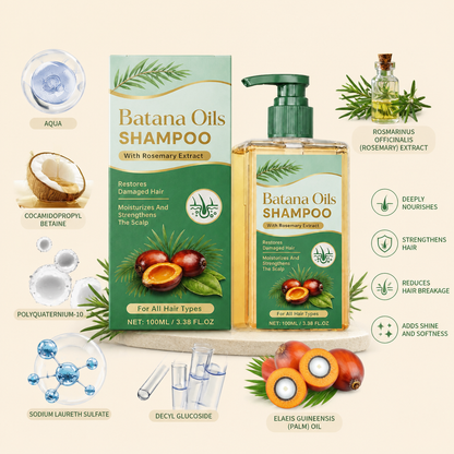 Rosemary Repair Shampoo – Nourishing Cleanse For Stronger-Looking Hair