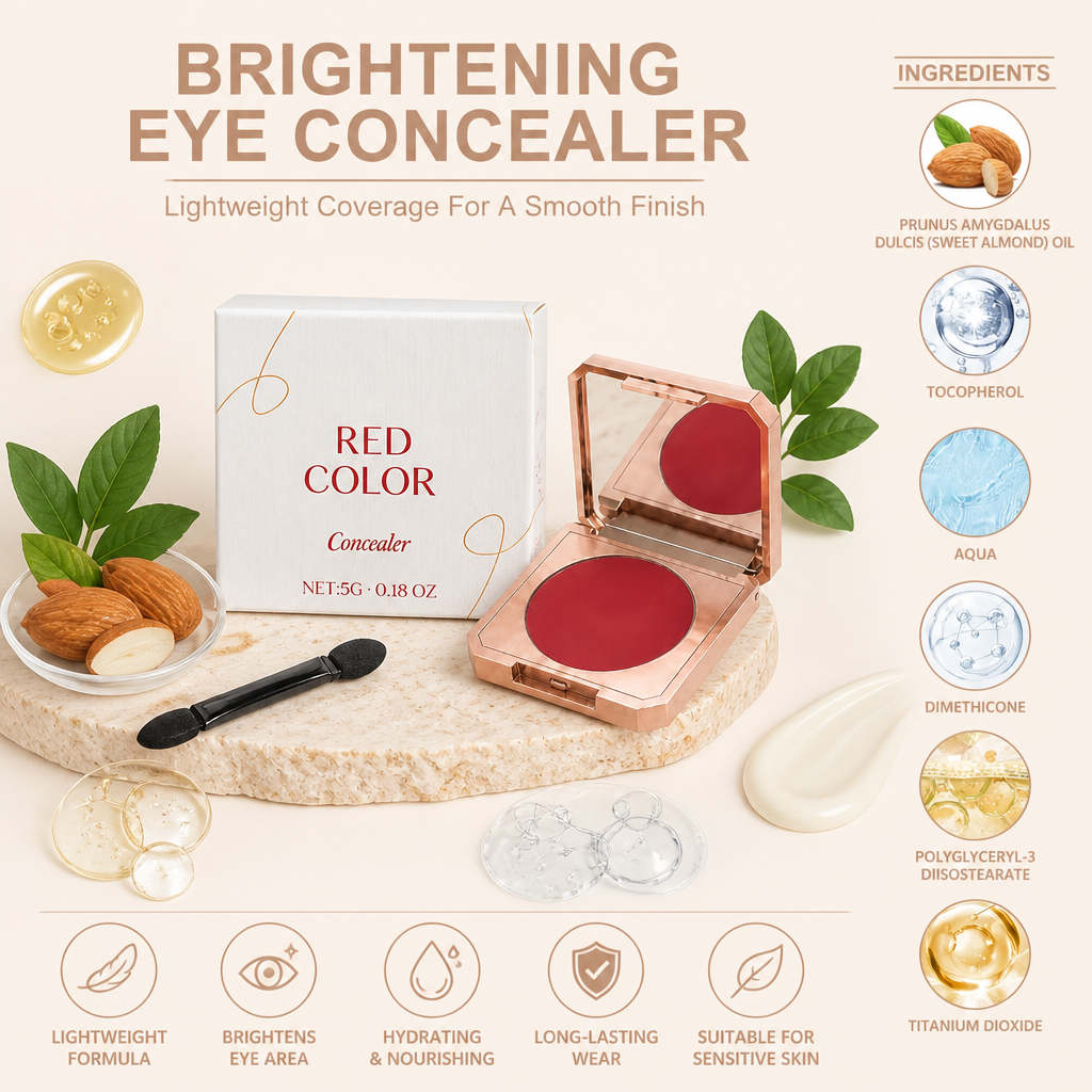 Brightening Eye Concealer – Lightweight Coverage For A Smooth Finish