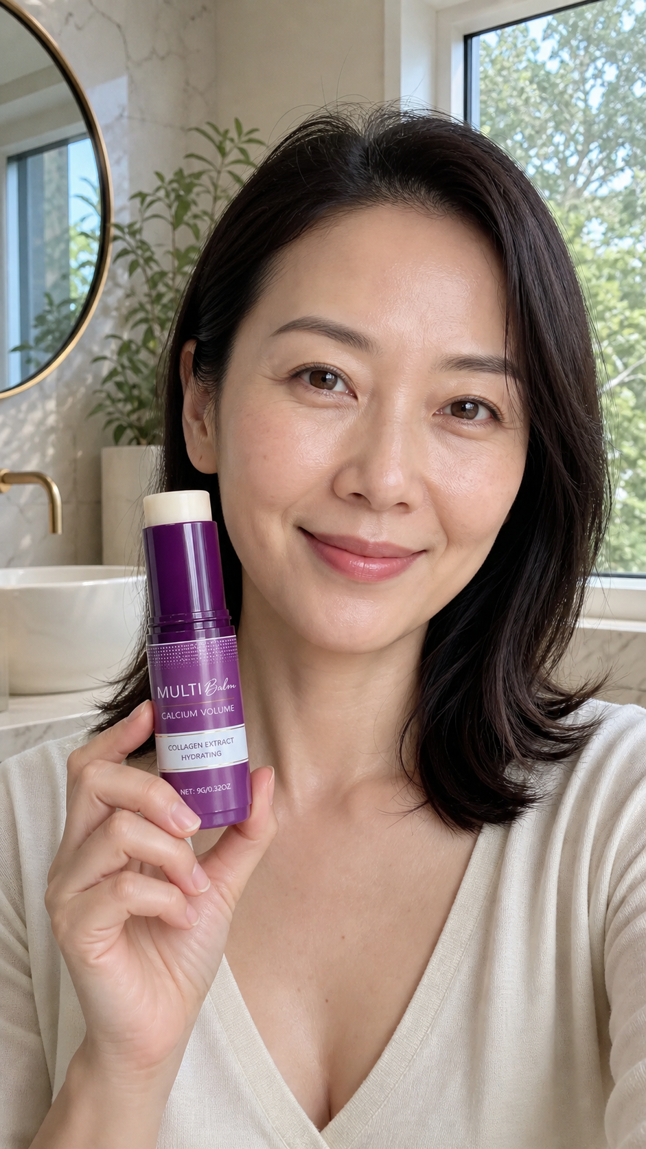 Beauty Kiwi customer using the Multi Purpose Calcium Palm