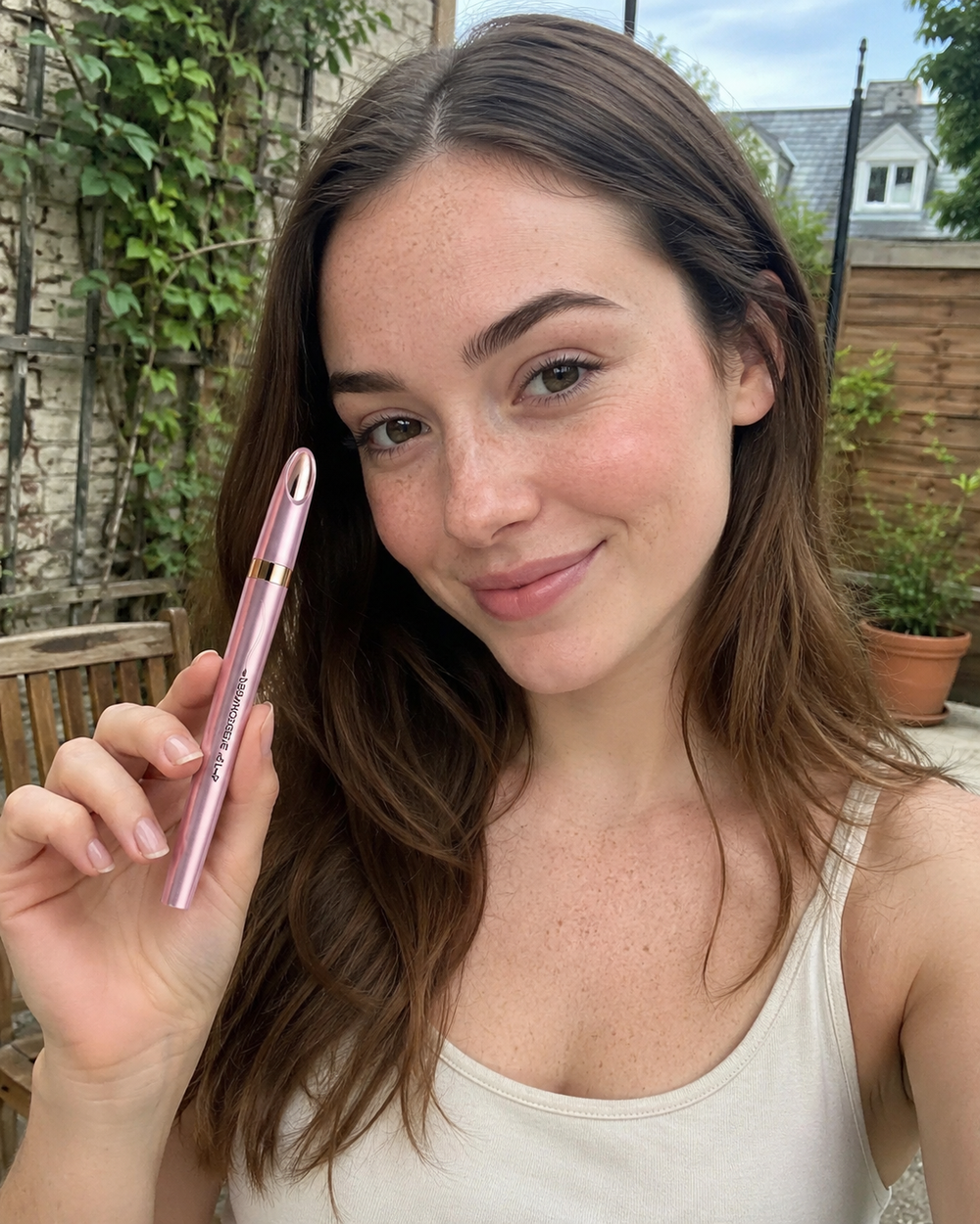 Customer with Light Brown shade of the Beauty Kiwi 3D Natural-Looking Brow Pen
