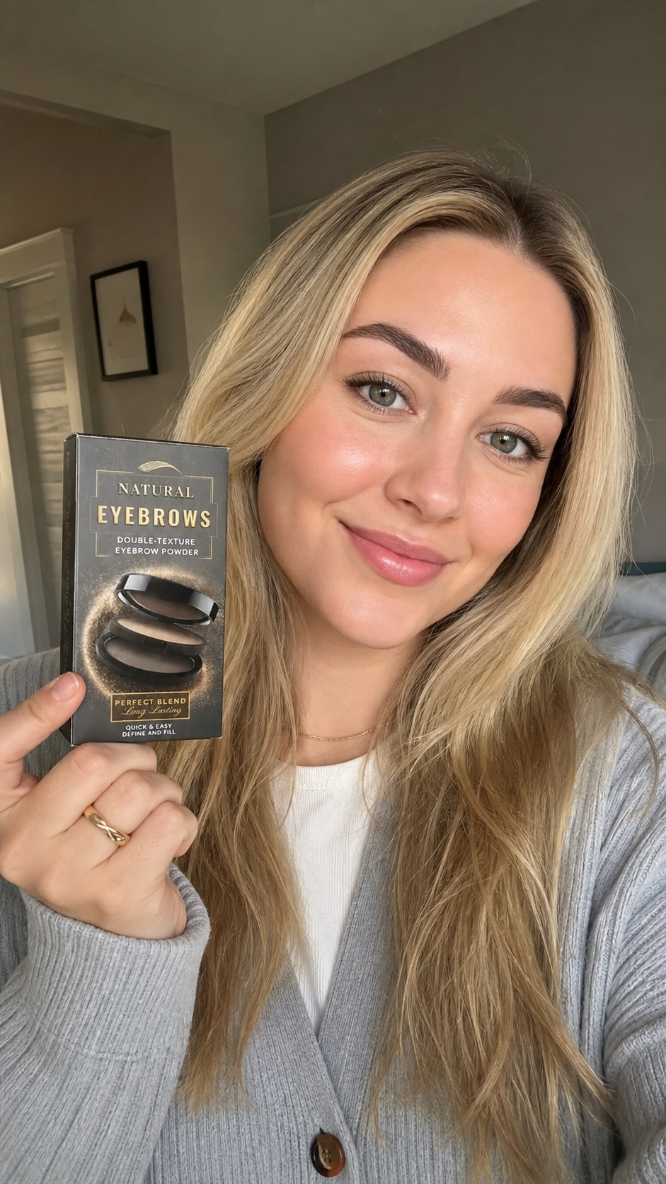 Beauty Kiwi community member using the Natural Brows Stamp Kit
