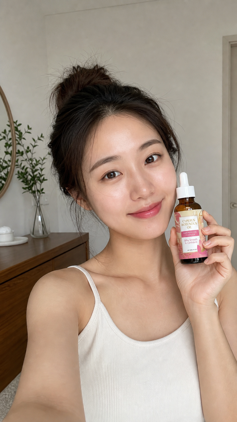 Beauty Kiwi community member using Cyperus Rotundus Oil for silky smooth skin