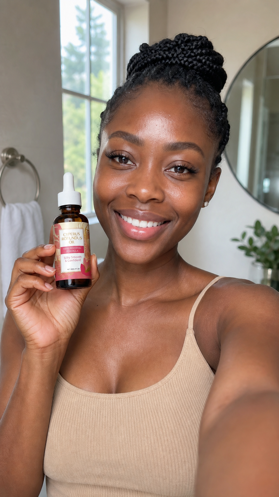 Beauty Kiwi community member using Cyperus Rotundus Oil for silky smooth skin
