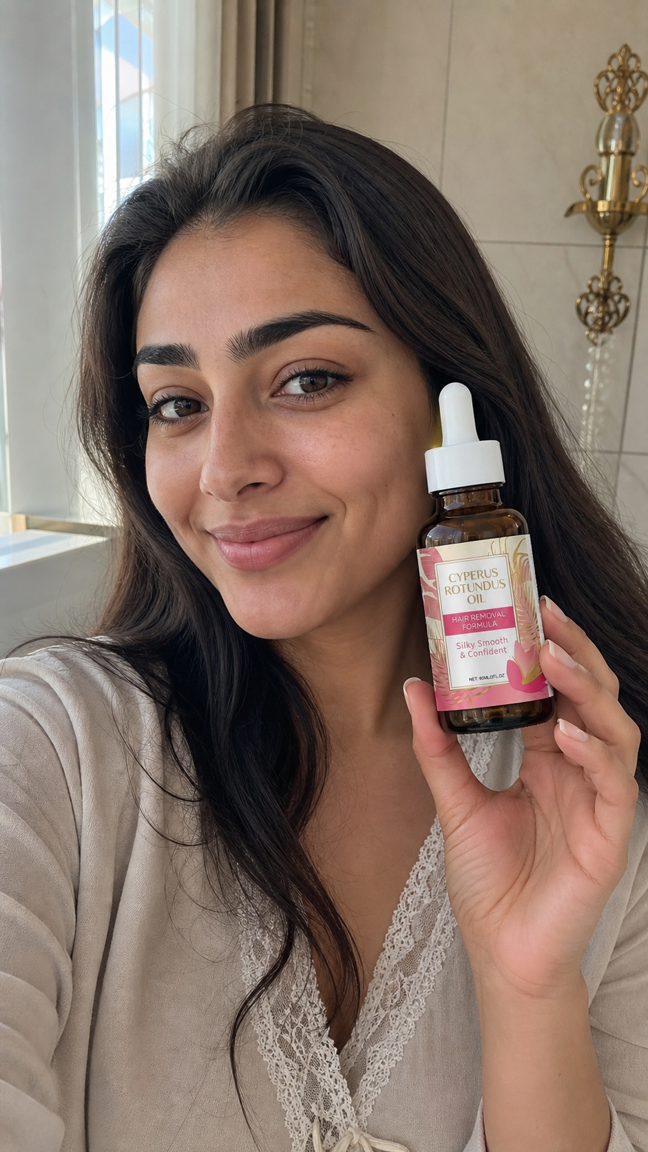 Beauty Kiwi community member using Cyperus Rotundus Oil for silky smooth skin