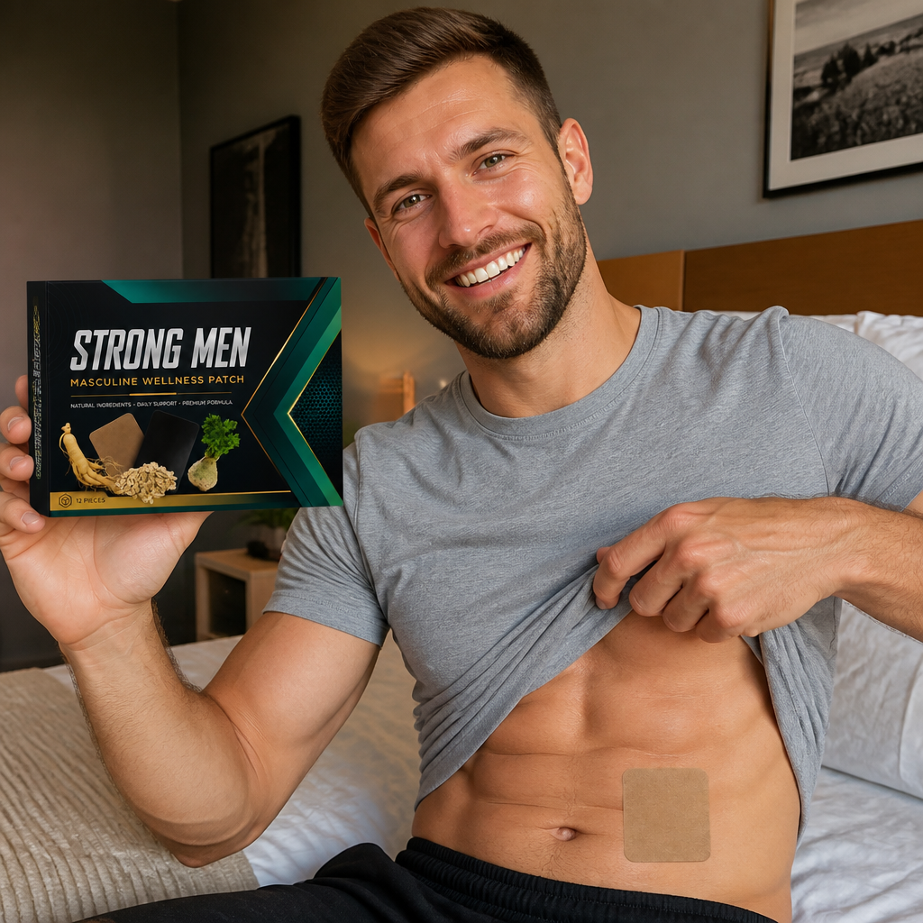 Men's Wellness Patch – Botanical Support For Daily Vitality