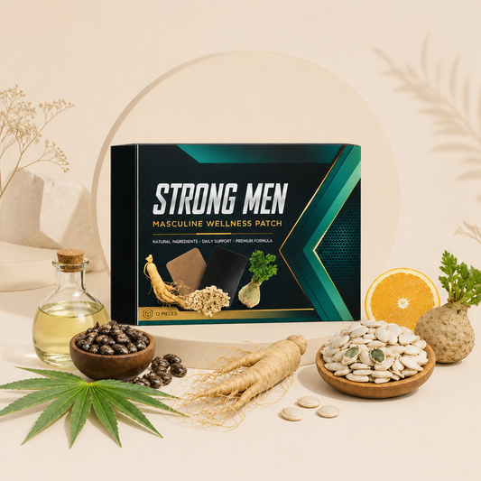 Men's Wellness Patch – Botanical Support For Daily Vitality