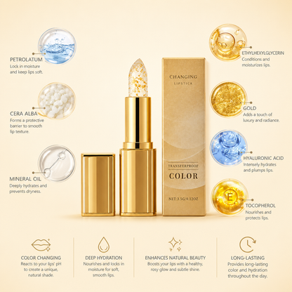 Color-Changing Lip Balm – Long-Lasting Hydration & Natural Shine