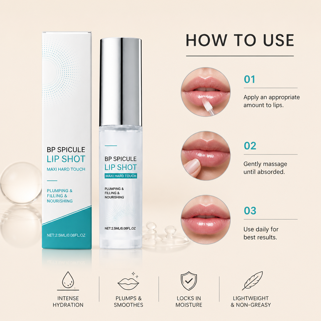 Hydrating Lip Plumping Serum – Lightweight Moisture & Smooth Finish