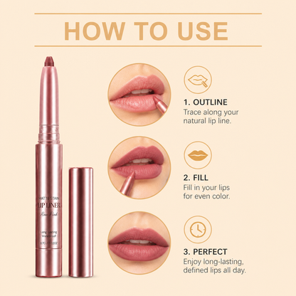 Tinted Lip Liner Pen – Smooth, Defined Color That Lasts