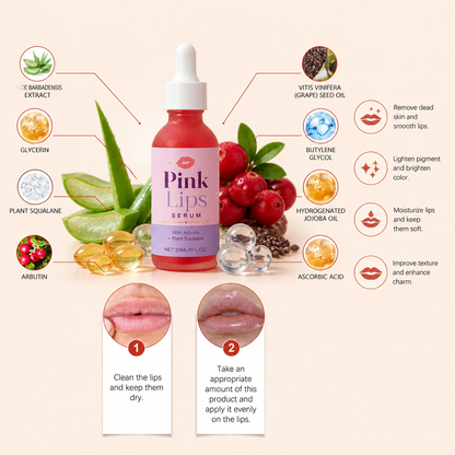 Brightening Lip Serum – Deep Hydration for Soft, Smooth Lips