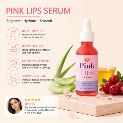 Brightening Lip Serum – Deep Hydration for Soft, Smooth Lips