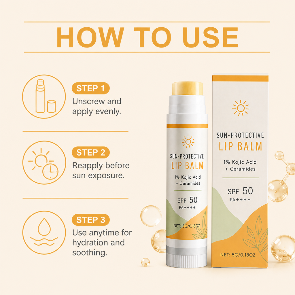 Mineral Lip Balm SPF Care – Hydrating Formula for Soft Smooth Lips