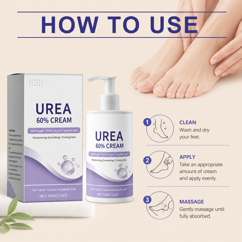 Urea Foot Cream – Deep Moisture for Soft, Smooth Dry Skin