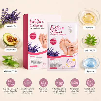 Exfoliating Foot Peel Mask – Soft, Smooth & Renewed Looking Feet