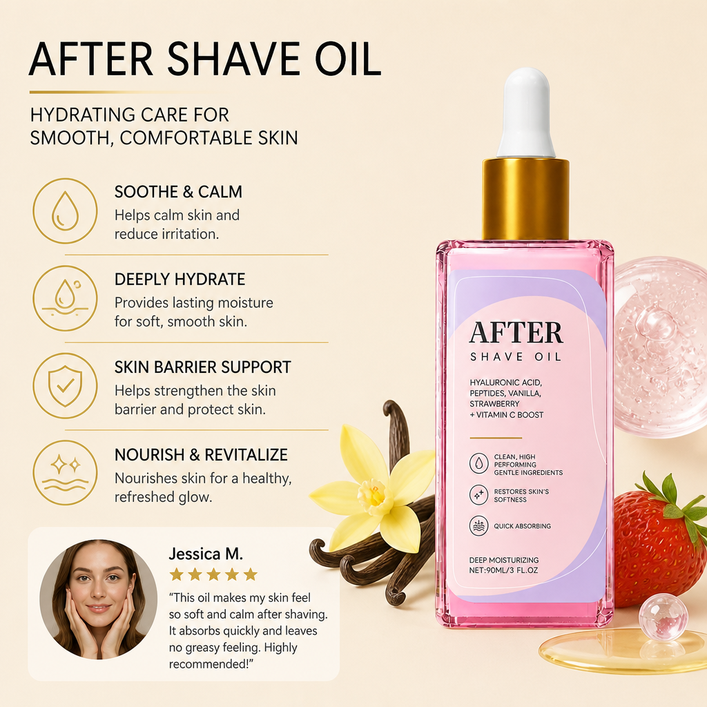 After Shave Oil – Hydrating Care for Smooth Comfortable Skin