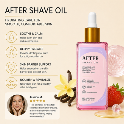 After Shave Oil – Hydrating Care for Smooth Comfortable Skin