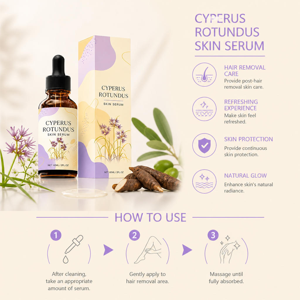 Cyperus Rotundus Oil – Smooth Skin Care After Hair Removal