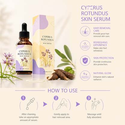 Cyperus Rotundus Oil – Smooth Skin Care After Hair Removal