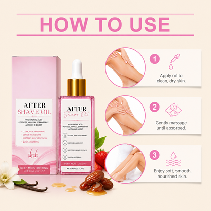Nourishing After Hair Removal Oil for Smooth Soft Skin