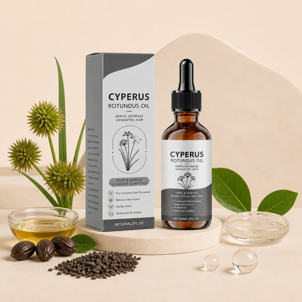 Cyperus Rotundus Oil for Smooth Skin After Hair Removal