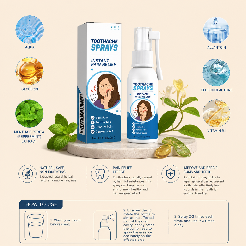 Oral Care Spray – Fresh Breath Support With Gentle Ingredients