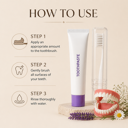 Hydroxyapatite Whitening Toothpaste – Gentle Daily Oral Care Formula