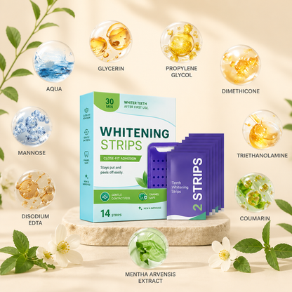 Teeth Whitening Strips – Gentle Formula For A Brighter Smile