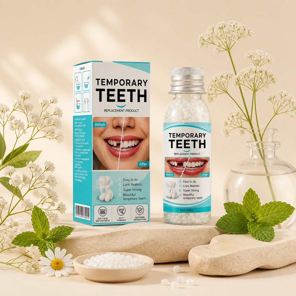 Temporary Tooth Repair Beads – Moldable Dental Filling Solution