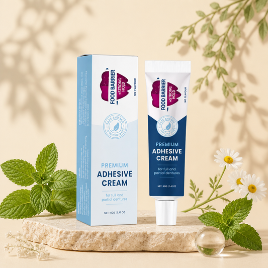Premium Denture Adhesive Cream – Strong Hold For Comfortable Wear