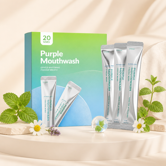 Portable Mint Mouthwash Sachets – Fresh Oral Care For Daily Use
