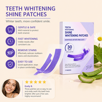 Hydrogel Teeth Whitening Strips – Gentle Smile Brightening Care