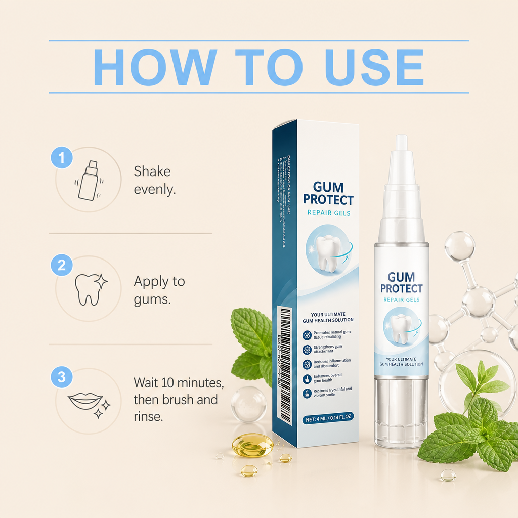 Gum Care Gel – Soothing Formula for Fresh and Healthy-Looking Gums