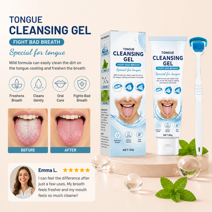 Tongue Cleaning Gel – Fresh Breath Support For Daily Oral Care