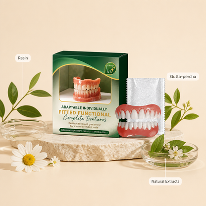 Custom Fit Denture Resin Material – Comfortable Adjustable Denture Support