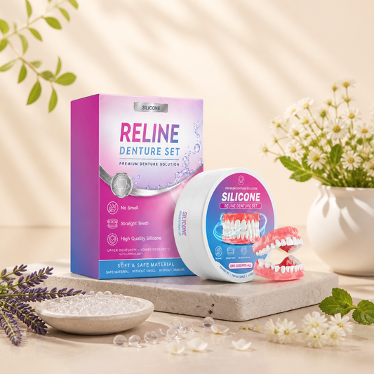 Silicone Denture Reline Kit – Comfortable Custom Fit For Dentures