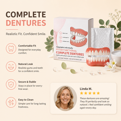 Comfort Fit Dentures – Natural-Looking Smile For Everyday Wear