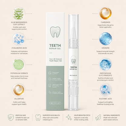 Teeth Repair Gel – Gentle Formula For Fresh-Looking Smiles